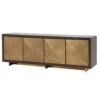 Enzo Brass Covered 4 Door Sideboard 90" -Famous Furniture Shop CIMP 208 PRM 1 29543.1513906879