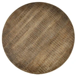 Evans Industrial Oak Wood Tulip Round Bistro Table 42" -Famous Furniture Shop CIMP 219 TOP 1 50467.1525295710