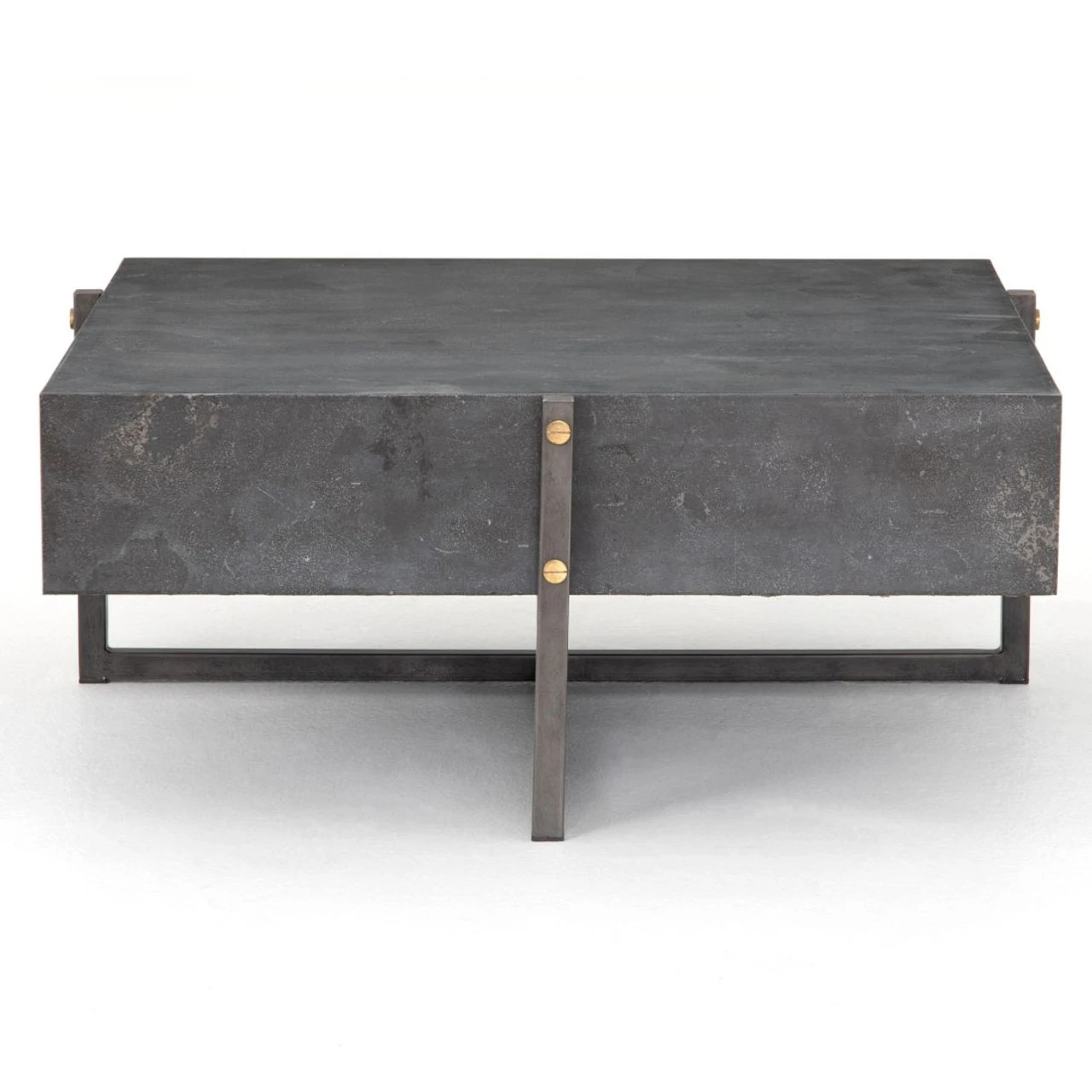 Masera Iron Leg + Bluestone Square Coffee Table 33" 9 Masera Iron Leg + Bluestone Square Coffee Table 33" - Image 7