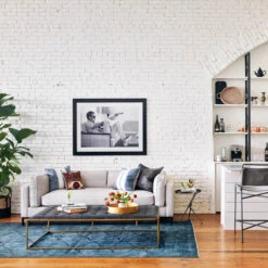 Oxford Tufted Black Leather Ottoman Coffee Table -Famous Furniture Shop CIRD 143 ROM 1 50379.1630515246