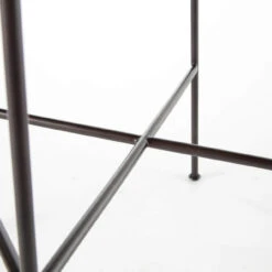 Oxford Distressed Brown Leather Steel Tube Bar Stool -Famous Furniture Shop CIRD 154 926 DET 4 70258.1514406323