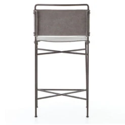 Oxford Industrial Loft Steel Grey Canvas Counter Stool -Famous Furniture Shop CIRD 155 BCK 1 52549.1617147288