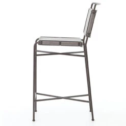 Oxford Industrial Loft Steel Grey Canvas Counter Stool -Famous Furniture Shop CIRD 155 SID 1 45578.1617147288