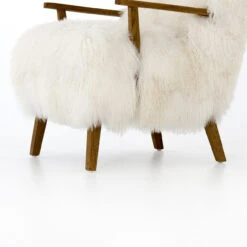 Ash Cream Mongolian Fur Accent Chair -Famous Furniture Shop CIRD 367C5 341 DET 1 21876.1541194800