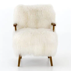 Ash Cream Mongolian Fur Accent Chair -Famous Furniture Shop CIRD 367C5 341 FRT 1 39316.1541194797