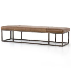 Beaumont Warm Taupe Dakota Bench