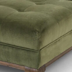 Dylan Green Velvet Tufted Midcentury Chaise Lounge -Famous Furniture Shop CKEN 154C 557 DET 2 1 05557.1538094372