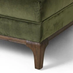 Dylan Green Velvet Tufted Midcentury Chaise Lounge -Famous Furniture Shop CKEN 154C 557 DET 3 1 15428.1538094367