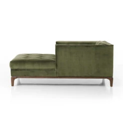 Dylan Green Velvet Tufted Midcentury Chaise Lounge -Famous Furniture Shop CKEN 154C 557 SID 1 1 83784.1538094329