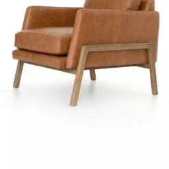 Diana Sonoma Butterscotch Leather Chair -Famous Furniture Shop CKEN 294N 671 DET 1 25072.1671068386