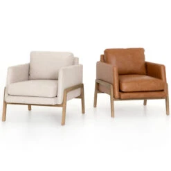 Diana Sonoma Butterscotch Leather Chair -Famous Furniture Shop CKEN 294N 671 GRP 1 72142.1671068391