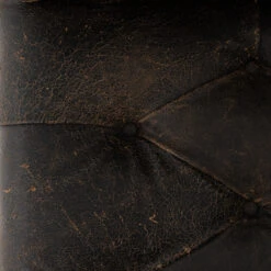 Maxx Distressed Black Leather Swivel Club Chair -Famous Furniture Shop CKEN F4Z 928 DET 6 08458.1671048468