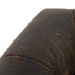 Maxx Distressed Black Leather Swivel Club Chair -Famous Furniture Shop CKEN F4Z 928 DET 8 35853.1671048466