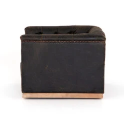 Maxx Distressed Black Leather Swivel Club Chair -Famous Furniture Shop CKEN F4Z 928 SID 1 73371.1671048464