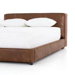 Aidan Low Profile Leather Queen Platform Bed Frame -Famous Furniture Shop CKEN J4K 089 DET 3 70849.1528389507
