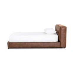 Aidan Low Profile Leather Queen Platform Bed Frame -Famous Furniture Shop CKEN J4K 089 SID 1 34900.1528389486