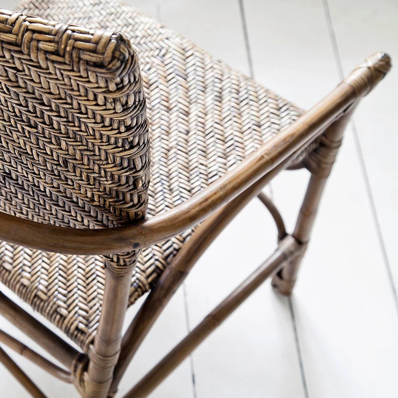 Arrow Coastal Wicker Woven Accent Chair 7 Arrow Coastal Wicker Woven Accent Chair - Image 5