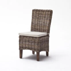 Mai Coastal Wicker Dining Chair With Cushion -Famous Furniture Shop CR14 2 1 85742.1539905705