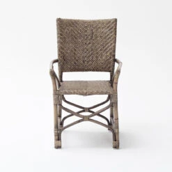 Lola Coastal Wicker Woven Arm Chair -Famous Furniture Shop CR49 1 1 72280.1539923237