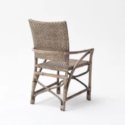 Lola Coastal Wicker Woven Arm Chair -Famous Furniture Shop CR49 4 1 57712.1539923239