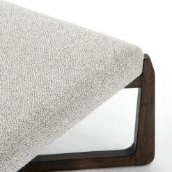 Roscoe Pebble Grey Upholstered Square Ottoman 38" -Famous Furniture Shop CTOW 00201 1065P DET 3 25092.1582944590