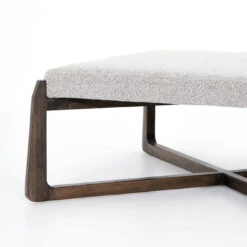 Roscoe Pebble Grey Upholstered Square Ottoman 38" -Famous Furniture Shop CTOW 00201 1065P DET 5 89201.1582944591