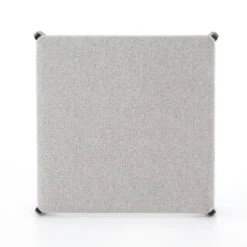 Roscoe Pebble Grey Upholstered Square Ottoman 38" -Famous Furniture Shop CTOW 00201 1065P TOP 1 22312.1582944589