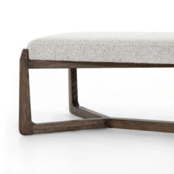 Roscoe Pebble Grey Upholstered Bed End Bench 63" -Famous Furniture Shop CTOW 00301 1065P DET 6 95129.1637688791