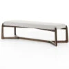 Roscoe Pebble Grey Upholstered Bed End Bench 63" -Famous Furniture Shop CTOW 00301 1065P PRM 1 14790.1637688791