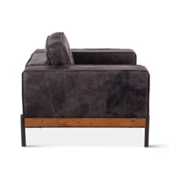 Loft Industrial Ebony Leather Club Chair 42" 11 Loft Industrial Ebony Leather Club Chair 42" -Famous Furniture Shop Chiavari Armchair 5 54059.1597339884