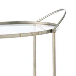 Connaught Polished Nickel Bar Cart -Famous Furniture Shop Connaught Polished Nickle Bar Cart1 76481.1448063911
