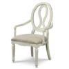 Country-Chic Maple Wood White Pierced Back Arm Chair 2 Country-Chic Maple Wood White Pierced Back Arm Chair -Famous Furniture Shop Country Chic Maple Wood White Pierced Back Arm Chair 1 84379.1453162076
