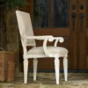 Country-Chic Woven Back Upholstered Dining Arm Chair -Famous Furniture Shop Country Chic Woven Back Upholstered Dining Arm Chair 76757.1453499315