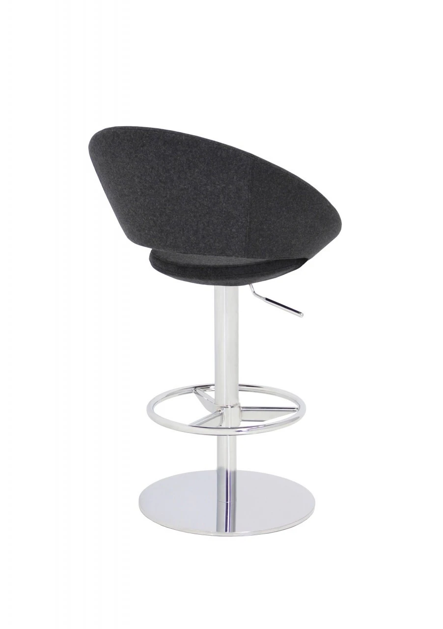 Crescent Swivel Bar Stool 4 Crescent Swivel Bar Stool - Image 2