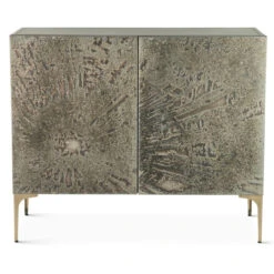 Mojave 41" Two Door Buffet In Desert Patina With Brass Base