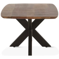 Rapallo Mango Wood And Iron Coffee Table Natural 46" -Famous Furniture Shop D7EE606A CE15 492A A32A 8EF4340C89A6 1 201 a 79979.1715964144