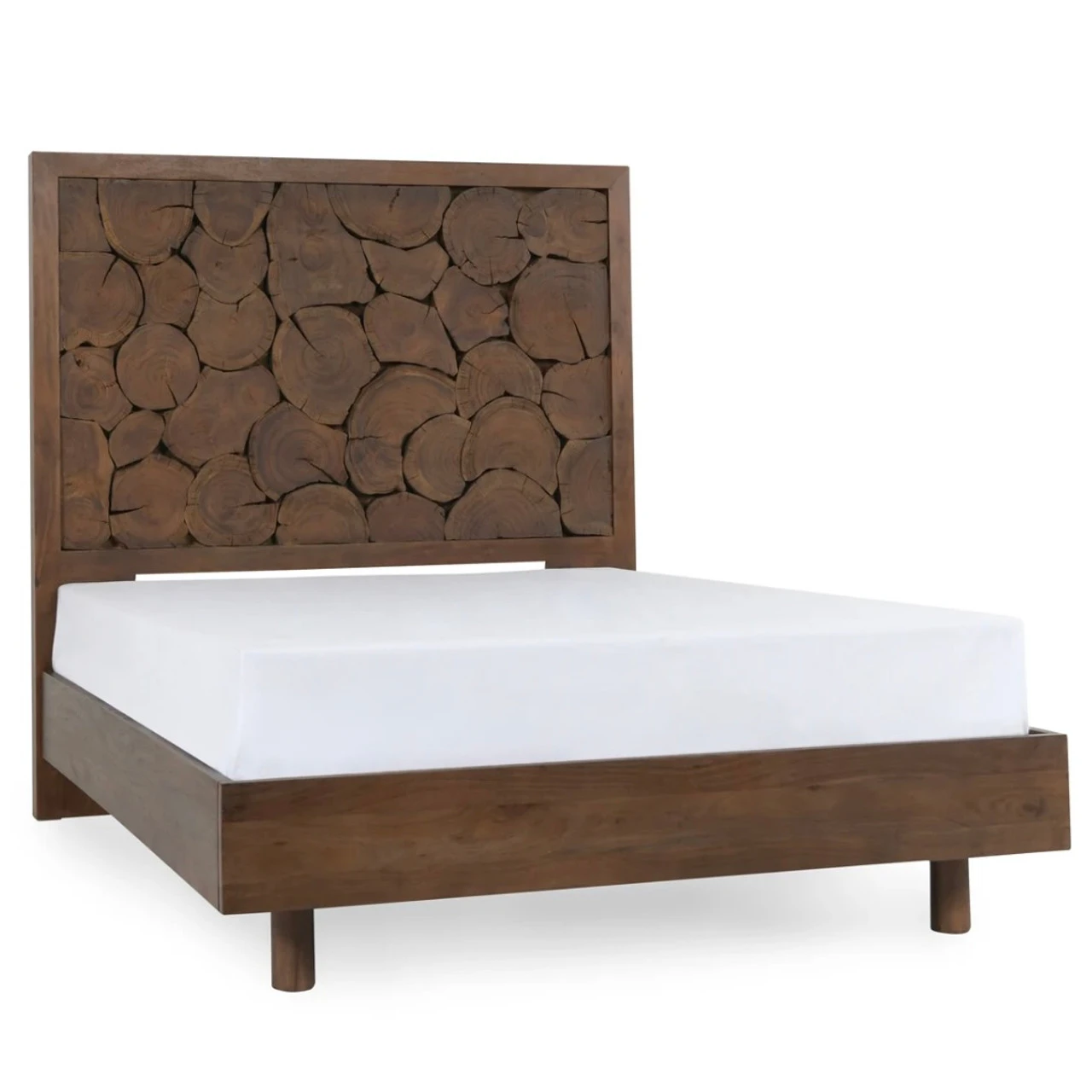 Jackson Acacia Wood King Platform Bed 3 Jackson Acacia Wood King Platform Bed