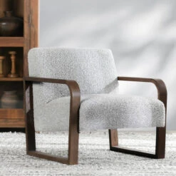 Lexington Boucle Accent Chair In Mercury Gray -Famous Furniture Shop DA937A8D AC4C 43E4 A1E7 604E65F4347F 1 201 a 43952.1716384496