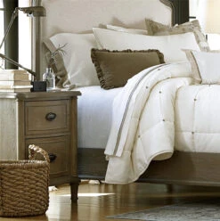 Devon French Oak 2 Drawer Nightstand -Famous Furniture Shop Devon French Oak 2 Drawer Nightstand1 71763.1449810388