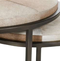 Hayward Blonde Hide Set Of 2 Nesting Coffee Tables -Famous Furniture Shop E581D63A B1C8 44A6 B84C 3D7473B1DBEE 37222.1713970131