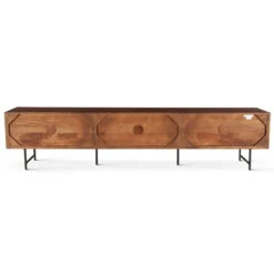 Valor 98" Plasma Cabinet Pecan Brown -Famous Furniture Shop E9AAB65D 5A89 4DCA B225 5CC6D9F2C27B 1 201 a 72784.1715361202