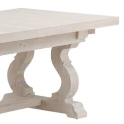 Chantelle Whitewashed Pine Extendable Trestle Dining Table 78-110" 11 Chantelle Whitewashed Pine Extendable Trestle Dining Table 78-110" -Famous Furniture Shop EC9C3BDE 8EA7 4FA9 A294 E4FA00A7C09A 1 201 a 18412.1715096596