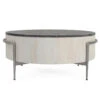 Honor 42" Round White Wash And Grey Coffee Table -Famous Furniture Shop F03FD8A8 B686 4364 B46F 79C524F4FA27 1 201 a 76540.1713967653