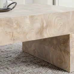 Anders Teak Wood Coffee Table In Cream Wash 51" -Famous Furniture Shop F08204B4 0911 4096 A59B 90BB5180275F 50674.1713966876