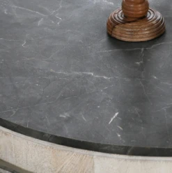 Honor 42" Round White Wash And Grey Coffee Table -Famous Furniture Shop F1438A15 C01E 4446 8931 3BFA8215250F 46554.1713967654