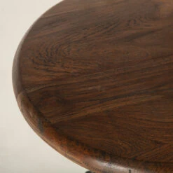 Hobbs French Industrial Crank Adjustable Stool - Weathered Teak -Famous Furniture Shop FFV STL16 dt1 77723.1491234820.1280.1280 17944.1518718068