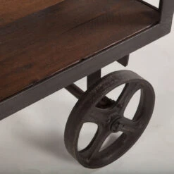Industrial Teak + Iron Rolling Kitchen Cart 60" -Famous Furniture Shop FIT CRT60 dt2 79637.1453235035.1280.1280 90429.1556662727