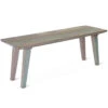 Shabby Chic Vintage Reclaimed Teak Dining Bench 48" -Famous Furniture Shop FIZ BN48 3q1 1 42876.1596872082