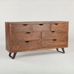 Brooklyn Loft Solid Wood 7 Drawer Dresser