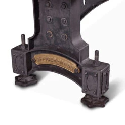 Industrial Barn Iron And Reclaimed Wood Dining Bench 80" 12 Industrial Barn Iron And Reclaimed Wood Dining Bench 80" -Famous Furniture Shop FOM BN80 dt2 1 64537.1636071182